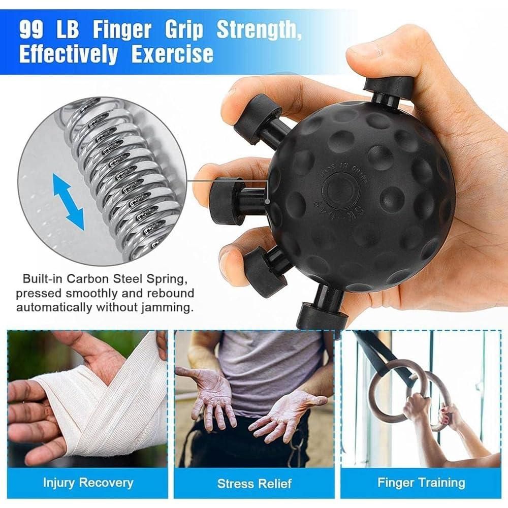 Hand Grip Strengthener – Finger Grip Trainer Ball